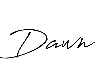 Create a beautiful signature design for name Dawn. With this signature (Antro_Vectra_Bolder) fonts, you can make a handwritten signature for free. Dawn signature style 7 images and pictures png