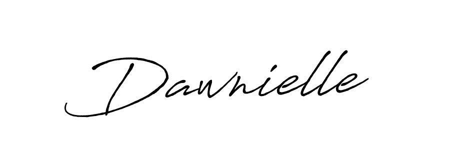 Best and Professional Signature Style for Dawnielle. Antro_Vectra_Bolder Best Signature Style Collection. Dawnielle signature style 7 images and pictures png