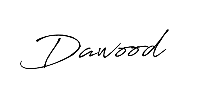 How to make Dawood  name signature. Use Antro_Vectra_Bolder style for creating short signs online. This is the latest handwritten sign. Dawood  signature style 7 images and pictures png