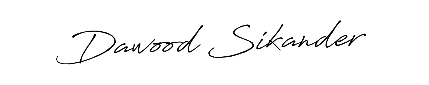 Also You can easily find your signature by using the search form. We will create Dawood Sikander name handwritten signature images for you free of cost using Antro_Vectra_Bolder sign style. Dawood Sikander signature style 7 images and pictures png