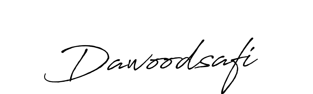 Use a signature maker to create a handwritten signature online. With this signature software, you can design (Antro_Vectra_Bolder) your own signature for name Dawoodsafi. Dawoodsafi signature style 7 images and pictures png