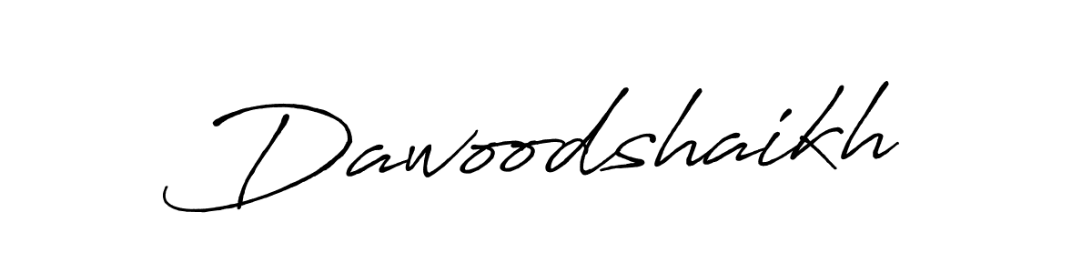 Also You can easily find your signature by using the search form. We will create Dawoodshaikh name handwritten signature images for you free of cost using Antro_Vectra_Bolder sign style. Dawoodshaikh signature style 7 images and pictures png