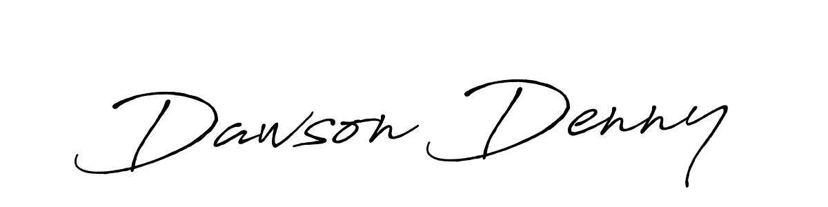 The best way (Antro_Vectra_Bolder) to make a short signature is to pick only two or three words in your name. The name Dawson Denny include a total of six letters. For converting this name. Dawson Denny signature style 7 images and pictures png