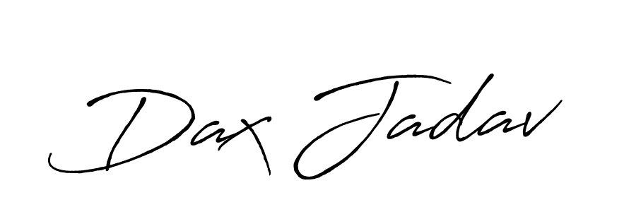 Once you've used our free online signature maker to create your best signature Antro_Vectra_Bolder style, it's time to enjoy all of the benefits that Dax Jadav name signing documents. Dax Jadav signature style 7 images and pictures png