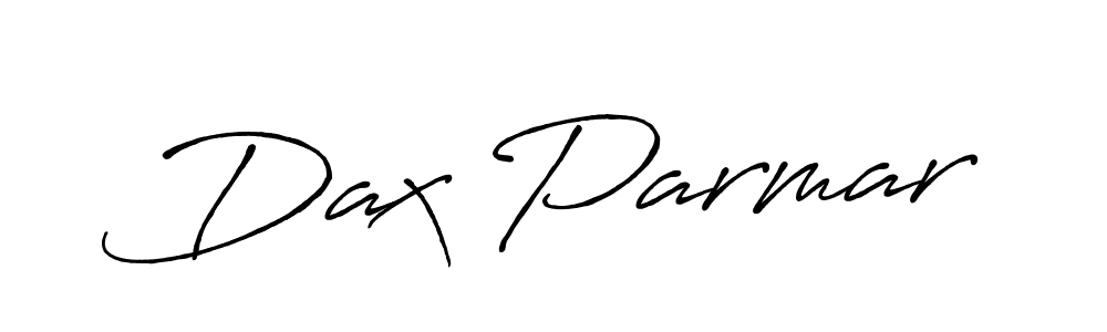 It looks lik you need a new signature style for name Dax Parmar. Design unique handwritten (Antro_Vectra_Bolder) signature with our free signature maker in just a few clicks. Dax Parmar signature style 7 images and pictures png