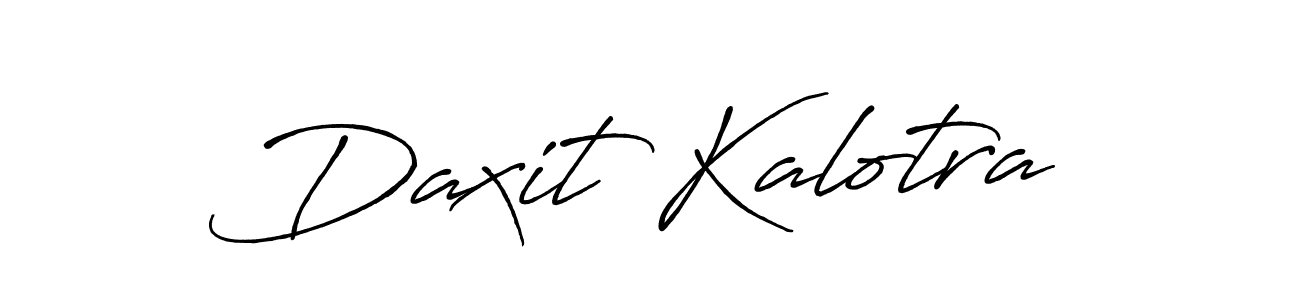 Once you've used our free online signature maker to create your best signature Antro_Vectra_Bolder style, it's time to enjoy all of the benefits that Daxit Kalotra name signing documents. Daxit Kalotra signature style 7 images and pictures png