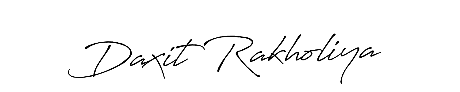 This is the best signature style for the Daxit Rakholiya name. Also you like these signature font (Antro_Vectra_Bolder). Mix name signature. Daxit Rakholiya signature style 7 images and pictures png