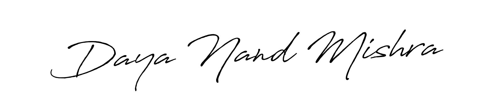 You should practise on your own different ways (Antro_Vectra_Bolder) to write your name (Daya Nand Mishra) in signature. don't let someone else do it for you. Daya Nand Mishra signature style 7 images and pictures png