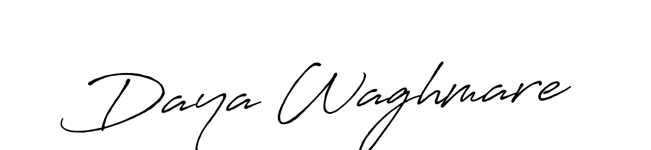 How to Draw Daya Waghmare signature style? Antro_Vectra_Bolder is a latest design signature styles for name Daya Waghmare. Daya Waghmare signature style 7 images and pictures png