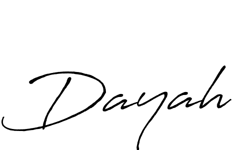 The best way (Antro_Vectra_Bolder) to make a short signature is to pick only two or three words in your name. The name Dayah include a total of six letters. For converting this name. Dayah signature style 7 images and pictures png