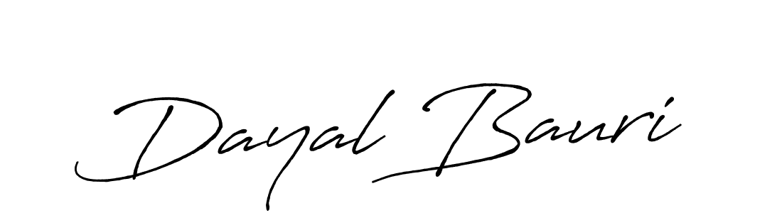 How to make Dayal Bauri name signature. Use Antro_Vectra_Bolder style for creating short signs online. This is the latest handwritten sign. Dayal Bauri signature style 7 images and pictures png