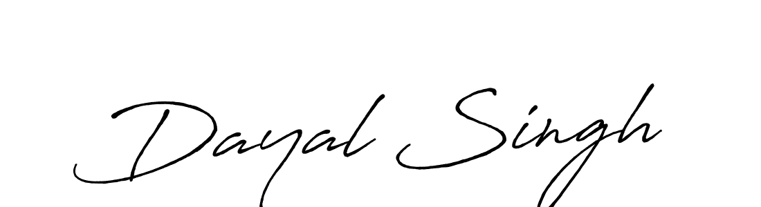 It looks lik you need a new signature style for name Dayal Singh. Design unique handwritten (Antro_Vectra_Bolder) signature with our free signature maker in just a few clicks. Dayal Singh signature style 7 images and pictures png