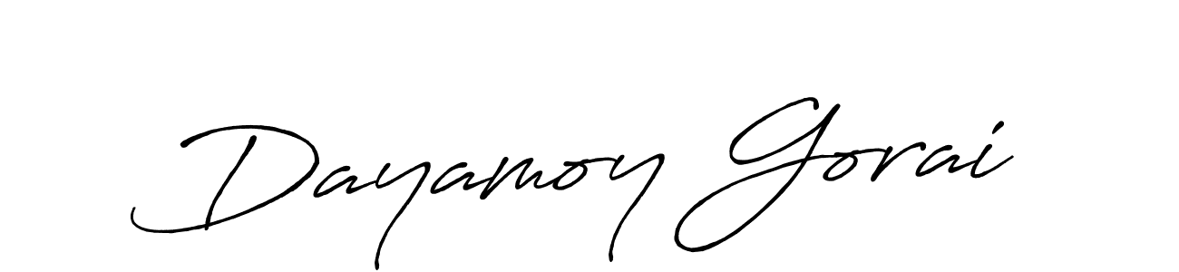 Also we have Dayamoy Gorai name is the best signature style. Create professional handwritten signature collection using Antro_Vectra_Bolder autograph style. Dayamoy Gorai signature style 7 images and pictures png