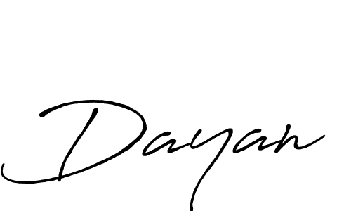 Also we have Dayan name is the best signature style. Create professional handwritten signature collection using Antro_Vectra_Bolder autograph style. Dayan signature style 7 images and pictures png