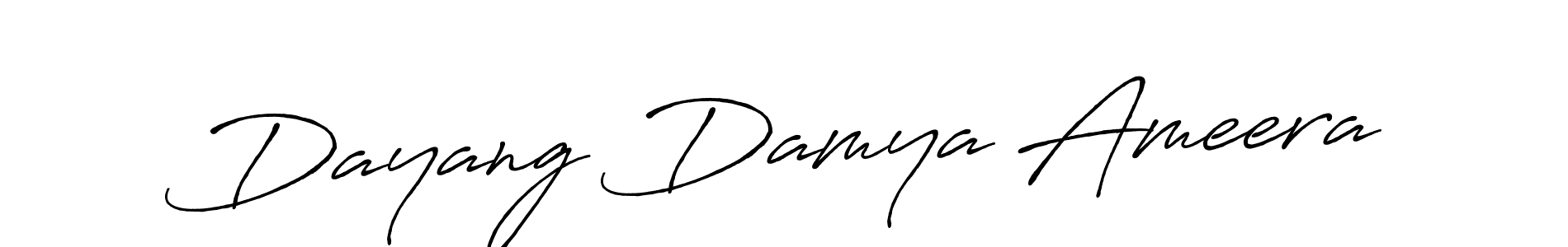 You can use this online signature creator to create a handwritten signature for the name Dayang Damya Ameera. This is the best online autograph maker. Dayang Damya Ameera signature style 7 images and pictures png