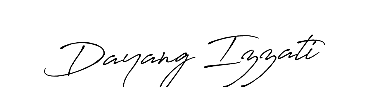 Also You can easily find your signature by using the search form. We will create Dayang Izzati name handwritten signature images for you free of cost using Antro_Vectra_Bolder sign style. Dayang Izzati signature style 7 images and pictures png