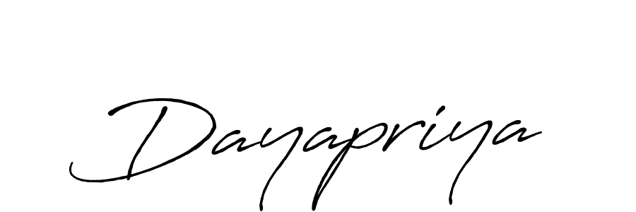 Make a beautiful signature design for name Dayapriya. Use this online signature maker to create a handwritten signature for free. Dayapriya signature style 7 images and pictures png