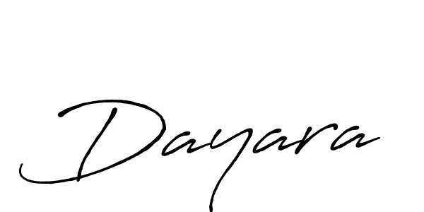 Dayara stylish signature style. Best Handwritten Sign (Antro_Vectra_Bolder) for my name. Handwritten Signature Collection Ideas for my name Dayara. Dayara signature style 7 images and pictures png