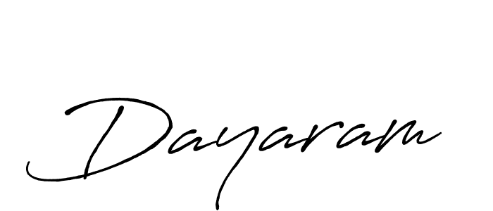 Make a beautiful signature design for name Dayaram. With this signature (Antro_Vectra_Bolder) style, you can create a handwritten signature for free. Dayaram signature style 7 images and pictures png