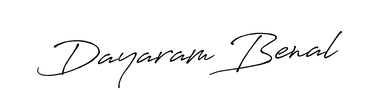 The best way (Antro_Vectra_Bolder) to make a short signature is to pick only two or three words in your name. The name Dayaram Benal include a total of six letters. For converting this name. Dayaram Benal signature style 7 images and pictures png