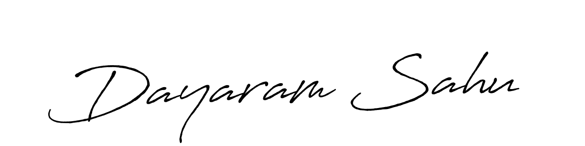 Also we have Dayaram Sahu name is the best signature style. Create professional handwritten signature collection using Antro_Vectra_Bolder autograph style. Dayaram Sahu signature style 7 images and pictures png
