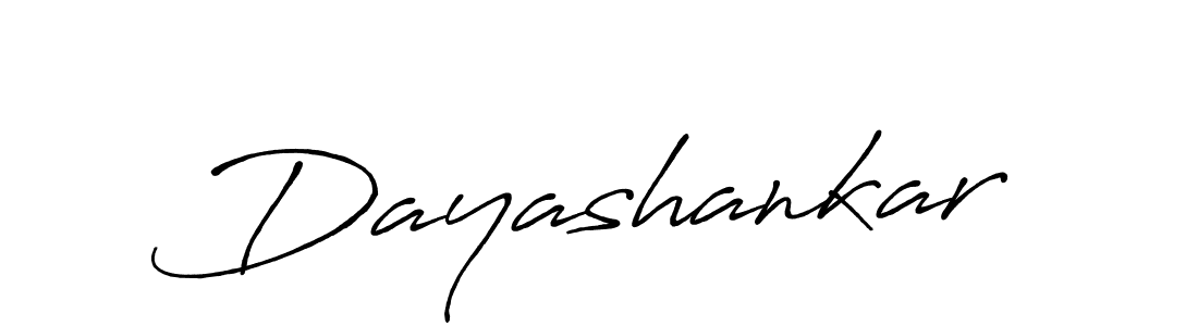 Use a signature maker to create a handwritten signature online. With this signature software, you can design (Antro_Vectra_Bolder) your own signature for name Dayashankar. Dayashankar signature style 7 images and pictures png