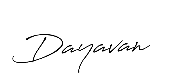 How to make Dayavan signature? Antro_Vectra_Bolder is a professional autograph style. Create handwritten signature for Dayavan name. Dayavan signature style 7 images and pictures png