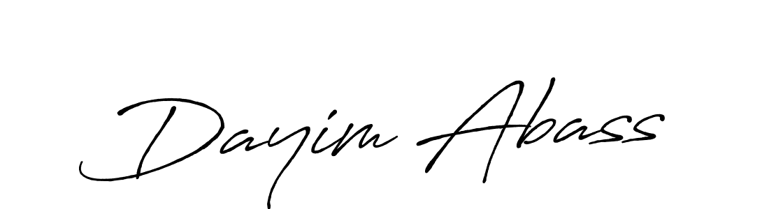 Make a beautiful signature design for name Dayim Abass. Use this online signature maker to create a handwritten signature for free. Dayim Abass signature style 7 images and pictures png