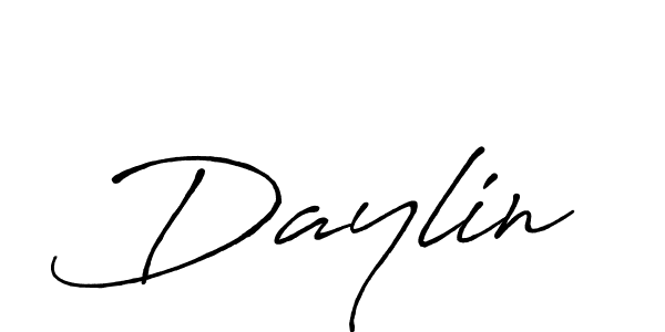 Design your own signature with our free online signature maker. With this signature software, you can create a handwritten (Antro_Vectra_Bolder) signature for name Daylin. Daylin signature style 7 images and pictures png