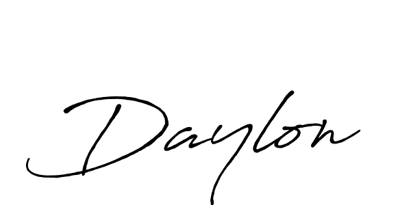 Also we have Daylon name is the best signature style. Create professional handwritten signature collection using Antro_Vectra_Bolder autograph style. Daylon signature style 7 images and pictures png