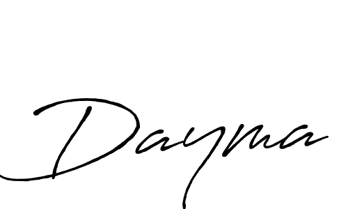 How to make Dayma name signature. Use Antro_Vectra_Bolder style for creating short signs online. This is the latest handwritten sign. Dayma signature style 7 images and pictures png