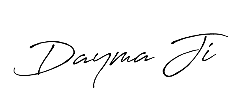 Create a beautiful signature design for name Dayma Ji. With this signature (Antro_Vectra_Bolder) fonts, you can make a handwritten signature for free. Dayma Ji signature style 7 images and pictures png