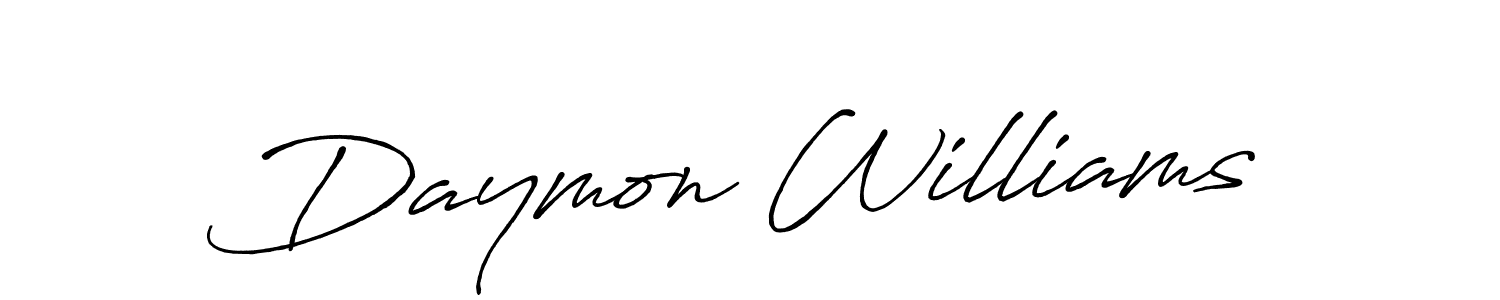 if you are searching for the best signature style for your name Daymon Williams. so please give up your signature search. here we have designed multiple signature styles  using Antro_Vectra_Bolder. Daymon Williams signature style 7 images and pictures png