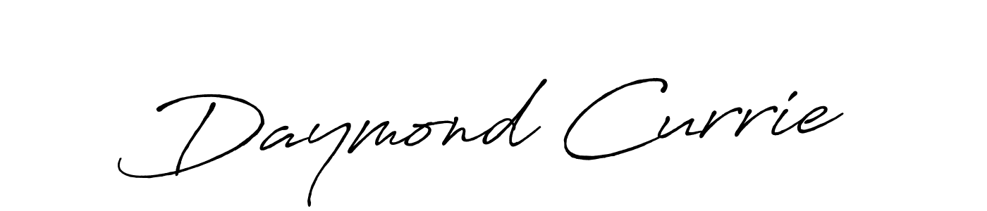 Make a beautiful signature design for name Daymond Currie. Use this online signature maker to create a handwritten signature for free. Daymond Currie signature style 7 images and pictures png