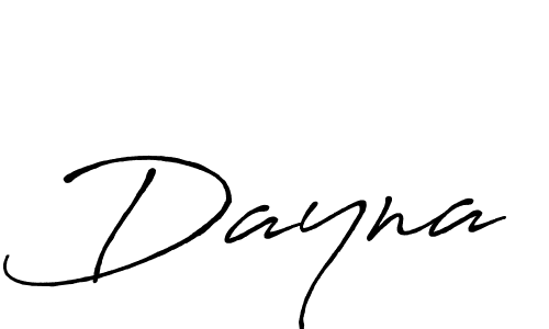 Create a beautiful signature design for name Dayna. With this signature (Antro_Vectra_Bolder) fonts, you can make a handwritten signature for free. Dayna signature style 7 images and pictures png