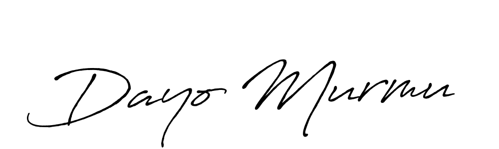 Also You can easily find your signature by using the search form. We will create Dayo Murmu name handwritten signature images for you free of cost using Antro_Vectra_Bolder sign style. Dayo Murmu signature style 7 images and pictures png