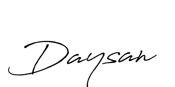 How to make Daysan signature? Antro_Vectra_Bolder is a professional autograph style. Create handwritten signature for Daysan name. Daysan signature style 7 images and pictures png