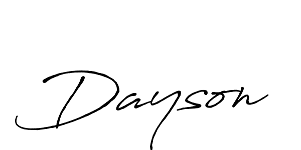 It looks lik you need a new signature style for name Dayson. Design unique handwritten (Antro_Vectra_Bolder) signature with our free signature maker in just a few clicks. Dayson signature style 7 images and pictures png