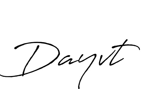 Also we have Dayvt name is the best signature style. Create professional handwritten signature collection using Antro_Vectra_Bolder autograph style. Dayvt signature style 7 images and pictures png