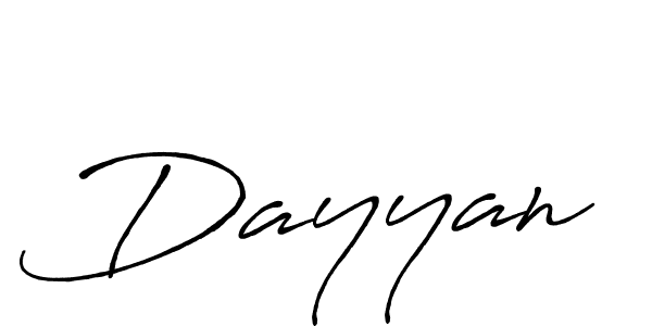 Dayyan stylish signature style. Best Handwritten Sign (Antro_Vectra_Bolder) for my name. Handwritten Signature Collection Ideas for my name Dayyan. Dayyan signature style 7 images and pictures png