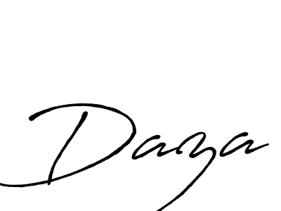 Make a short Daza signature style. Manage your documents anywhere anytime using Antro_Vectra_Bolder. Create and add eSignatures, submit forms, share and send files easily. Daza signature style 7 images and pictures png