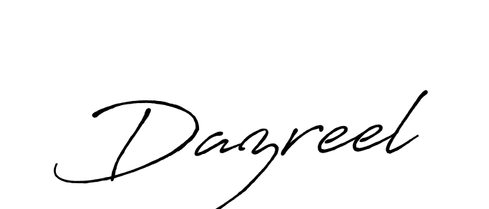 Best and Professional Signature Style for Dazreel. Antro_Vectra_Bolder Best Signature Style Collection. Dazreel signature style 7 images and pictures png