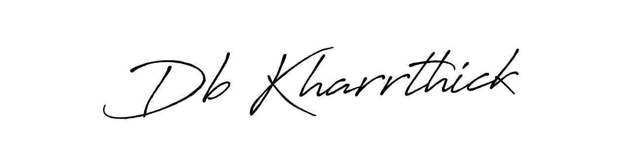 Also You can easily find your signature by using the search form. We will create Db Kharrthick name handwritten signature images for you free of cost using Antro_Vectra_Bolder sign style. Db Kharrthick signature style 7 images and pictures png