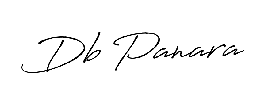 Make a beautiful signature design for name Db Panara. With this signature (Antro_Vectra_Bolder) style, you can create a handwritten signature for free. Db Panara signature style 7 images and pictures png