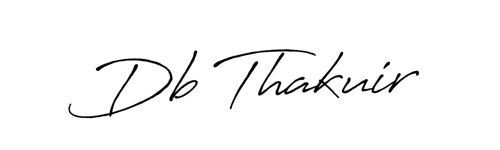 Make a beautiful signature design for name Db Thakuir. Use this online signature maker to create a handwritten signature for free. Db Thakuir signature style 7 images and pictures png