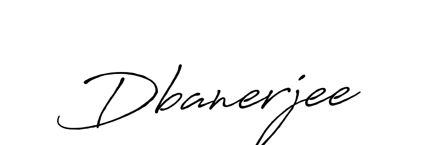 Antro_Vectra_Bolder is a professional signature style that is perfect for those who want to add a touch of class to their signature. It is also a great choice for those who want to make their signature more unique. Get Dbanerjee name to fancy signature for free. Dbanerjee signature style 7 images and pictures png