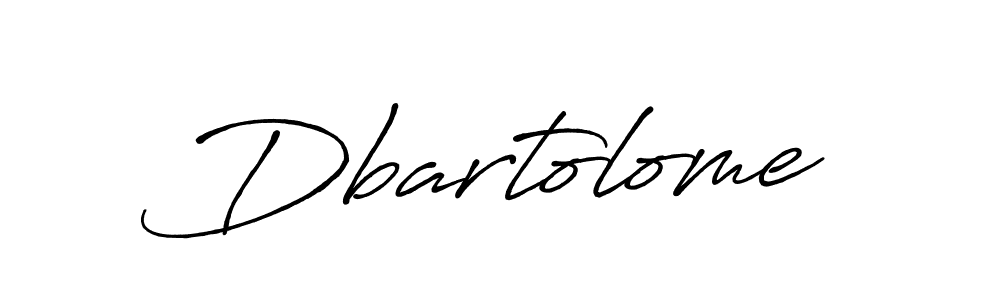 Dbartolome stylish signature style. Best Handwritten Sign (Antro_Vectra_Bolder) for my name. Handwritten Signature Collection Ideas for my name Dbartolome. Dbartolome signature style 7 images and pictures png