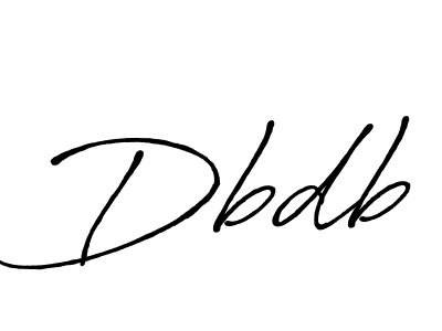 How to make Dbdb signature? Antro_Vectra_Bolder is a professional autograph style. Create handwritten signature for Dbdb name. Dbdb signature style 7 images and pictures png