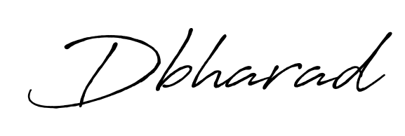 Transform the name Dbharad into a signature masterpiece using Antro_Vectra_Bolder font. Ideal for photographers, artists, and creators looking for watermarks. Dbharad signature style 7 images and pictures png