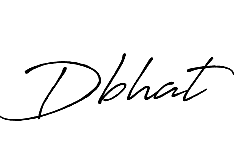 How to Draw Dbhat signature style? Antro_Vectra_Bolder is a latest design signature styles for name Dbhat. Dbhat signature style 7 images and pictures png